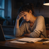 Aetherische Oele gegen Stress - Roll-on und Diffuser auf einem ruhigen Tisch