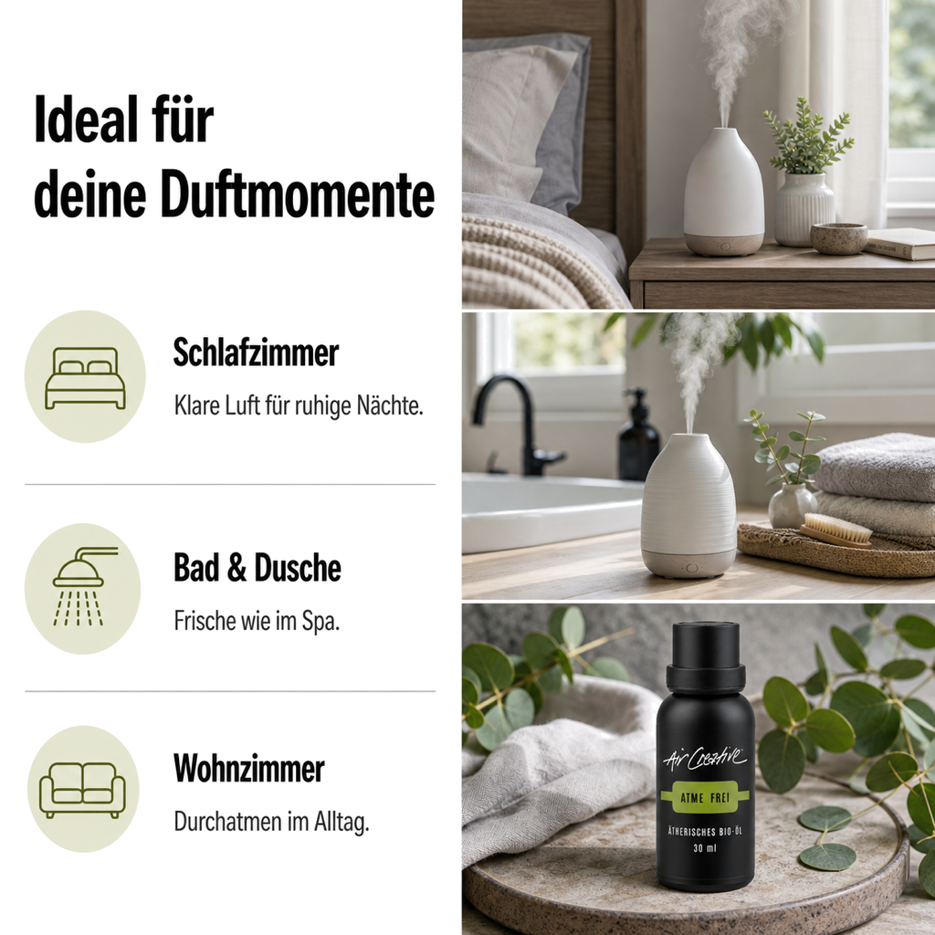Ätherisches BIO-Öl "Atme frei" 30ml von Air Creative – Duftmomente im Alltag
