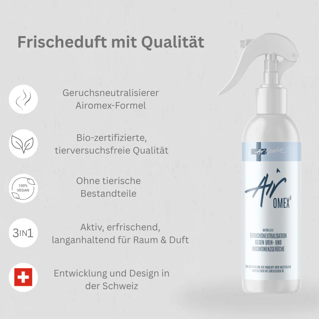 Geruchsneutralisierer Airomex® «Urin und Inkontinenz»