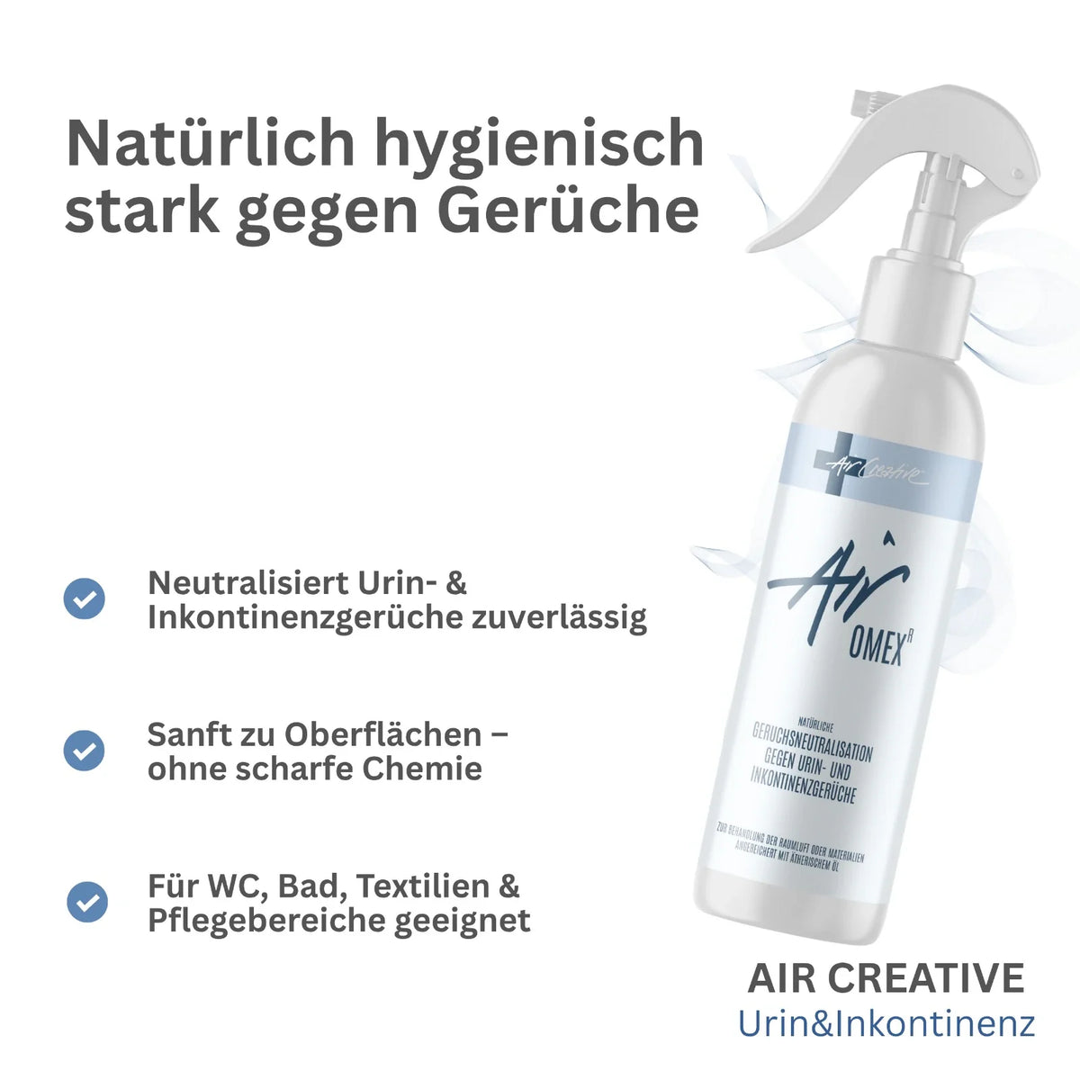 Geruchsneutralisierer Airomex® «Urin und Inkontinenz»