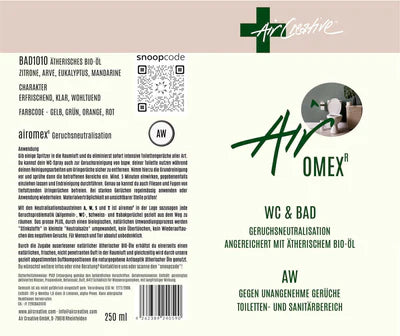 Geruchsneutralisierer Airomex® «WC und Bad»