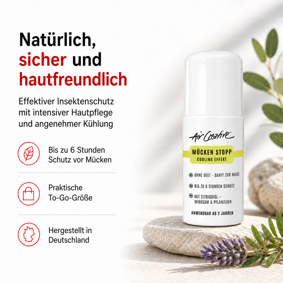 Roll-On "Mücken Stopp" Insektenschutz