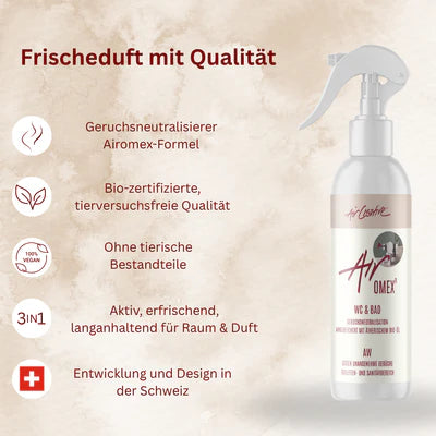 Geruchsneutralisierer Airomex® «WC und Bad»