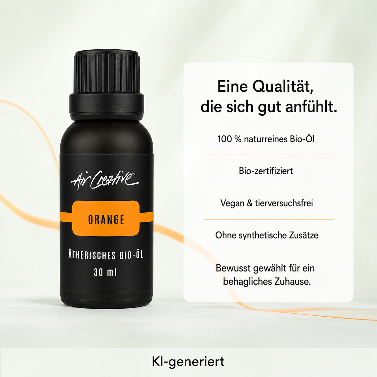Ätherisches BIO-Öl "Orange" 30ml von Air Creative - Qualität und Herkunft