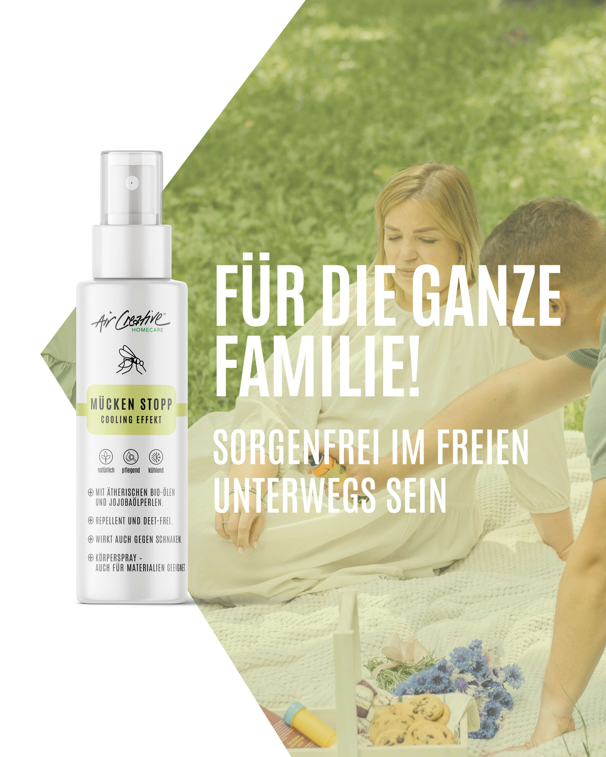 Schützt die ganze Familie gegen Mücken