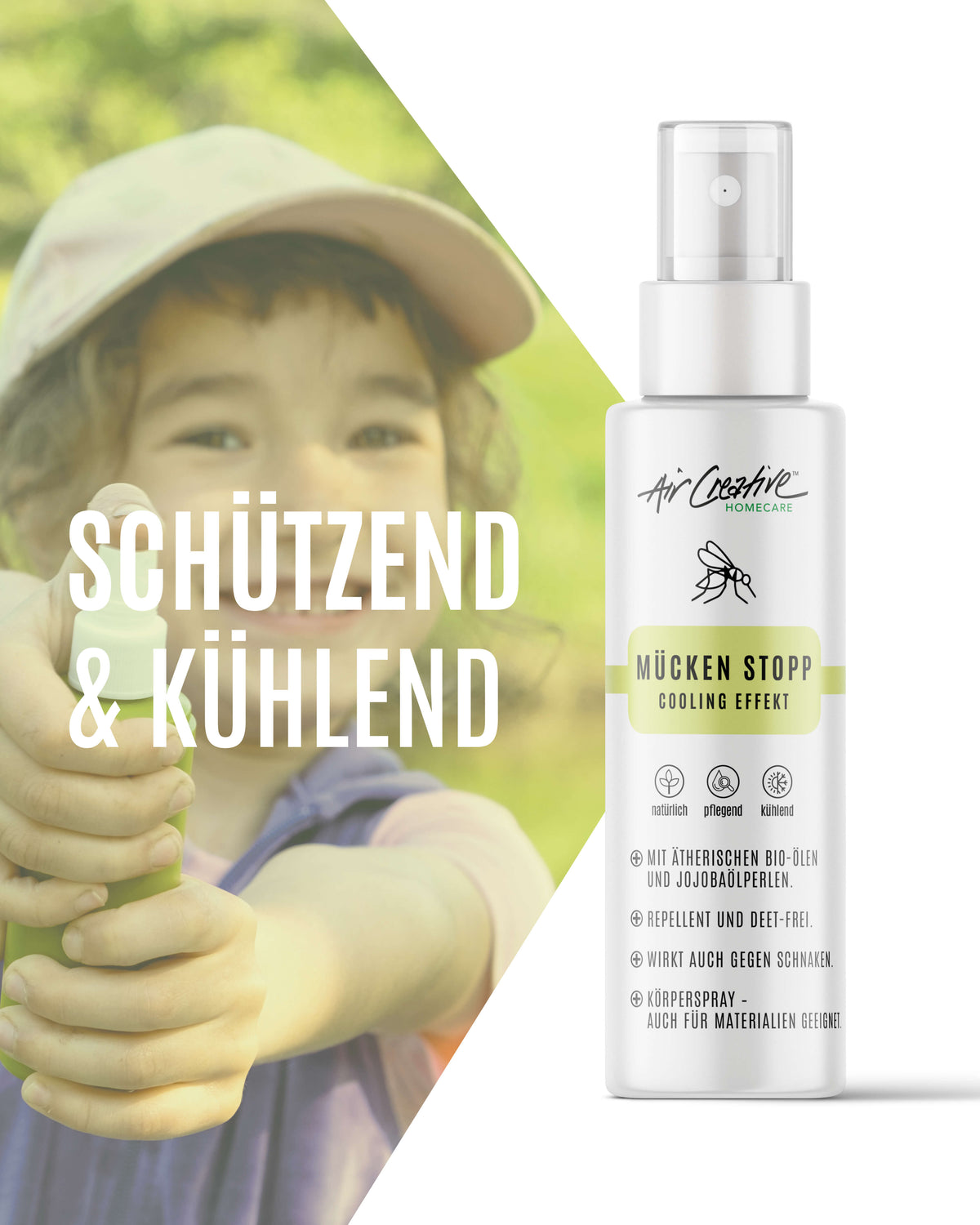 Mückenspray für Kinder und Erwachsene