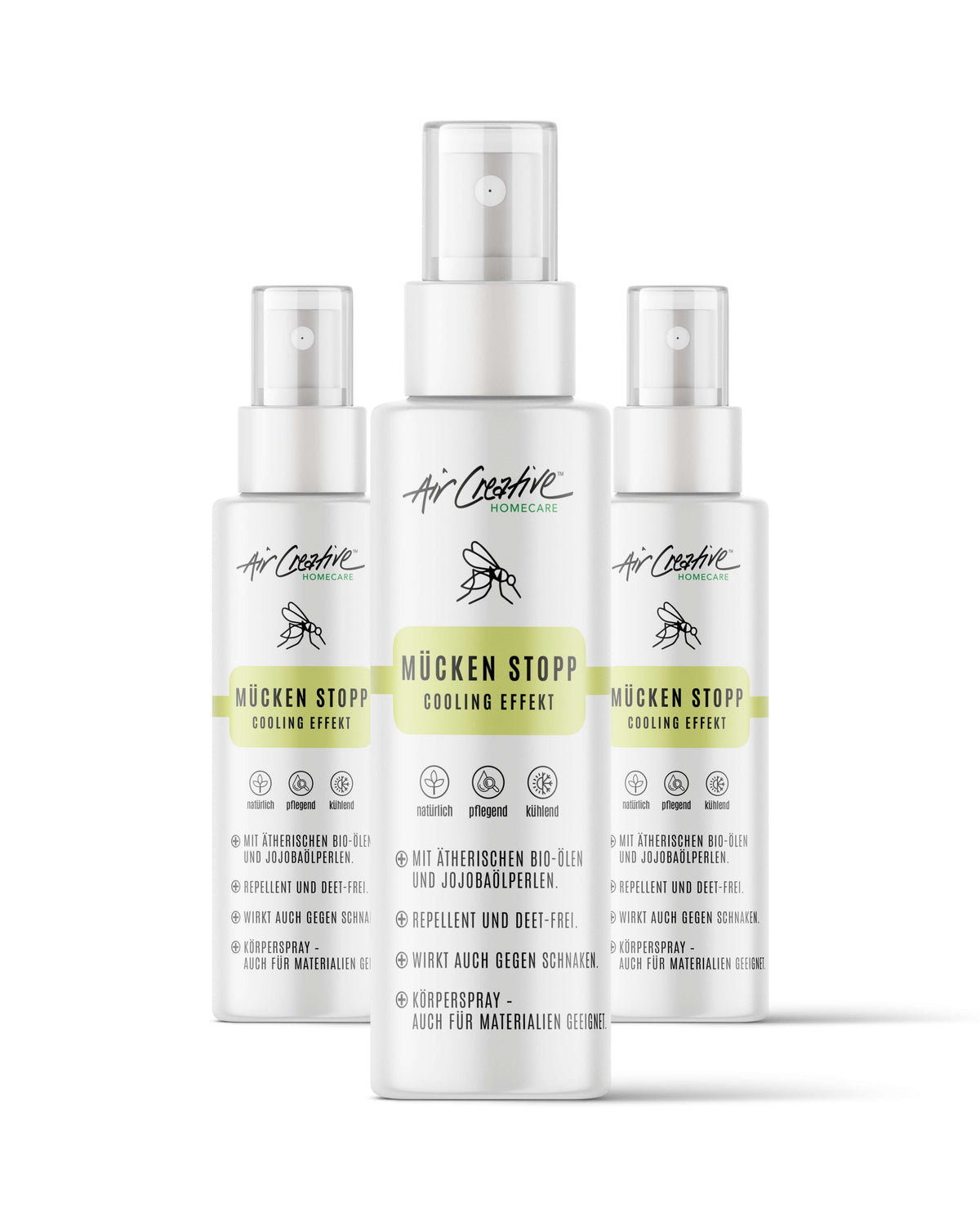Anti-Mücken Hautspray 3er Pack