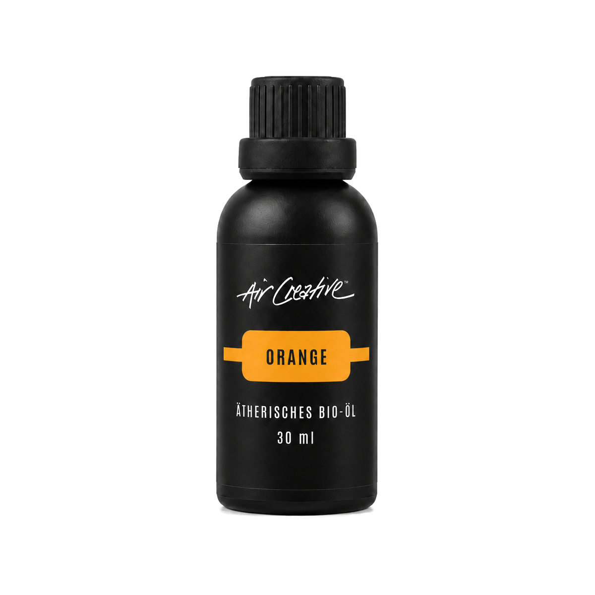 Ätherisches BIO-Öl "Orange" 30ml von Air Creative - schwarze Flasche