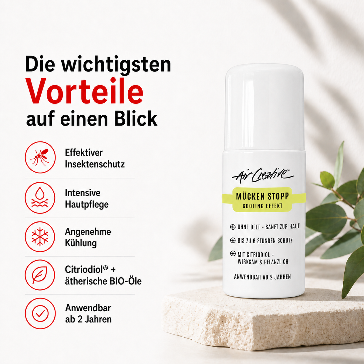 Roll-On "Mücken Stopp" Insektenschutz