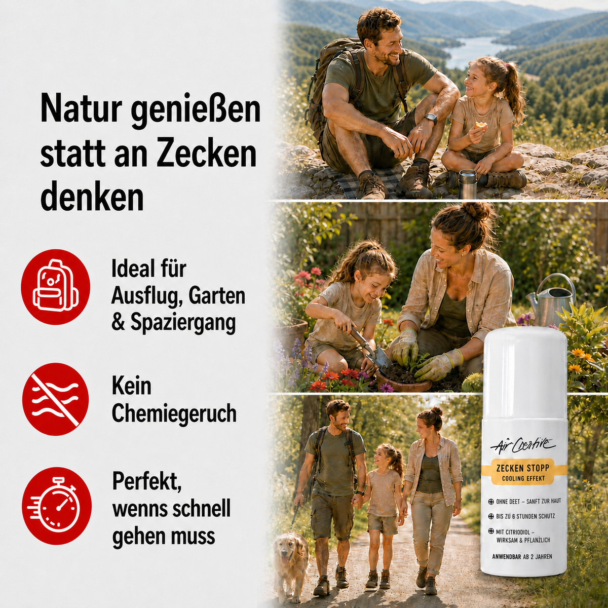 Roll-On "Zecken Stopp" Insektenschutz